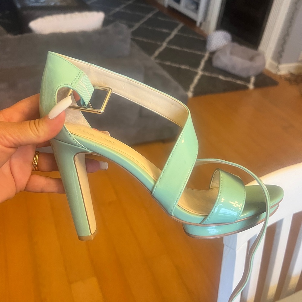 Calvin Klein platform stilettos